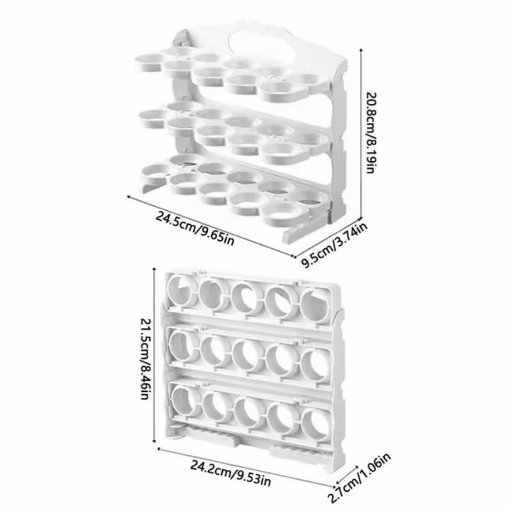 Organizador De Huevos De 3 Pisos