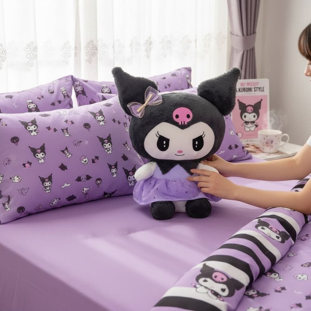 Peluches + cobija KUROMI