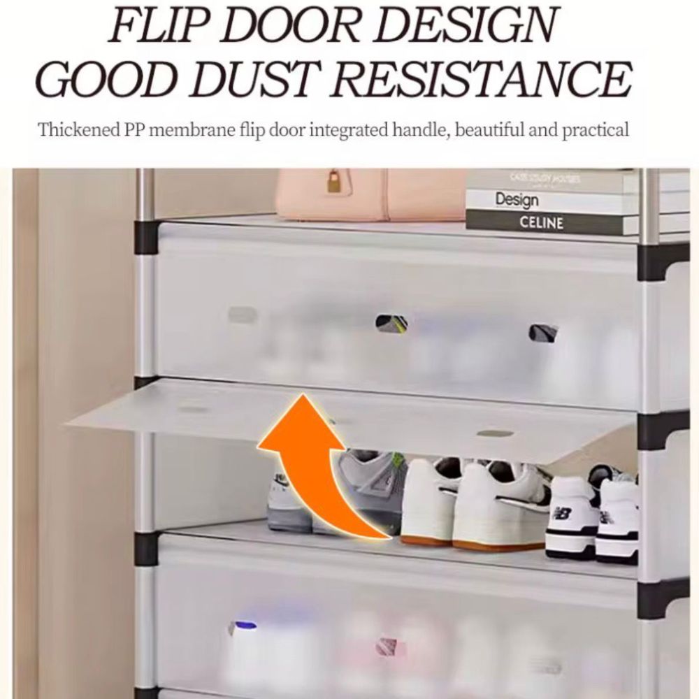 Zapatero 6 y 9 Niveles Con Tapa Anti Polvo