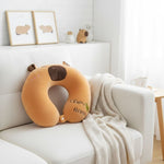 Almohada Capibara Reduce La Presión En El Cuello