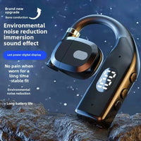 Auriculares Inalámbricos con Ganchos para Las Orejas - Auriculares Inalámbricos con Diseño De Gancho para La Oreja - Pantalla De Batería Resistentes Al Agua Y Al Sudor para Deporte Natación