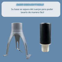 Batidor Mezclador Automático Portátil Para Cocina Gris Oscuro