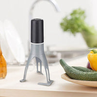 Batidor Mezclador Automático Portátil Para Cocina Gris Oscuro