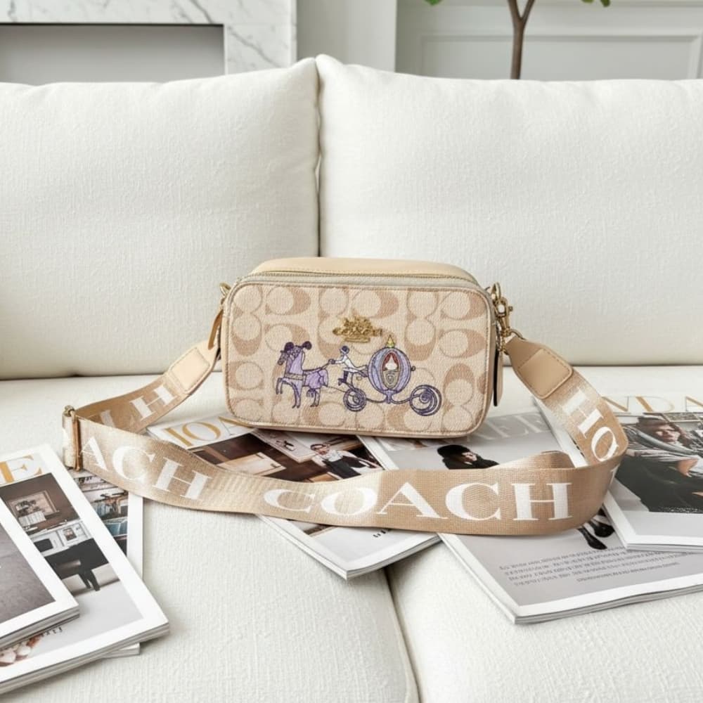 Bolsa Coach Pelicula Disney La Cenicienta 2 Carrosa Blanco