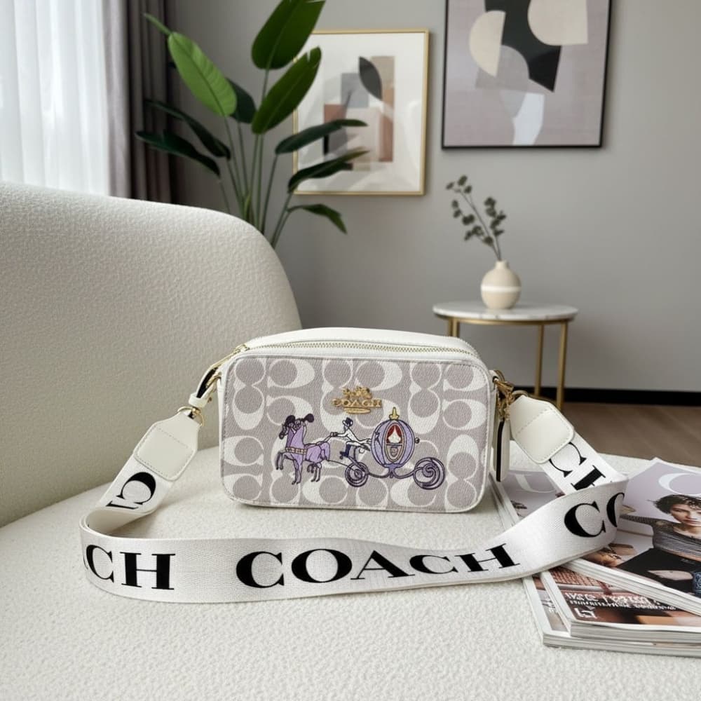 Bolsa Coach Pelicula Disney La Cenicienta 2 Carrosa Blanco