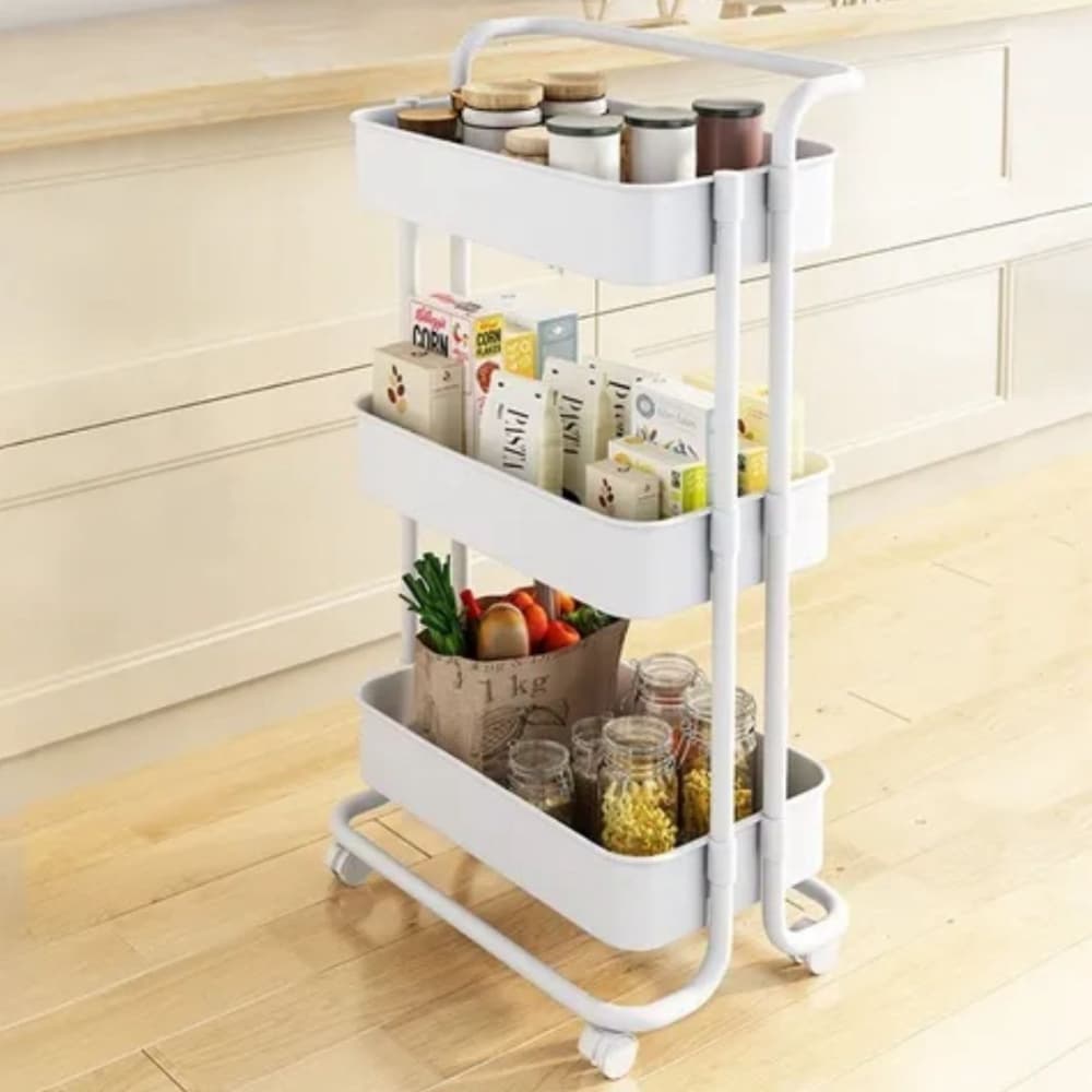 Carro de Almacenamiento 3 Niveles Organizador