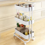 Carro de Almacenamiento 3 Niveles Organizador