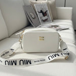 Cartera Mujer Importada Majo Bandolera Rigida Moda Diseñador MIU MIU