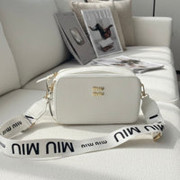 Cartera Mujer Importada Majo Bandolera Rigida Moda Diseñador MIU MIU