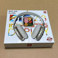 Combo Audífonos Bluetooth + Smartwatch Deportivo Ultra 