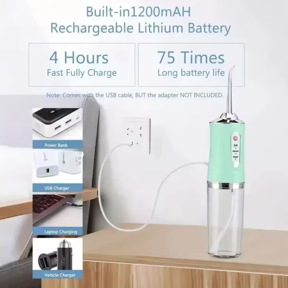 Irrigador Bucal Eléctrico