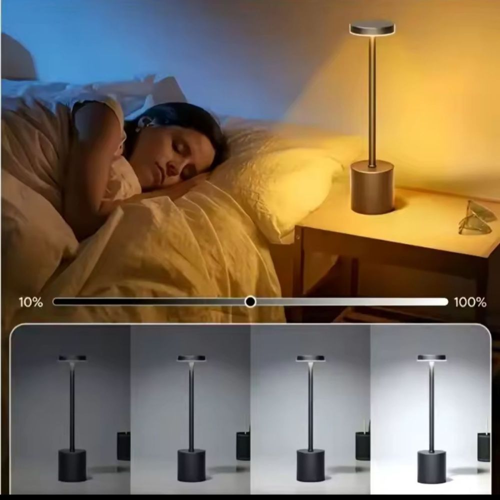 Lámparas de toque recargables