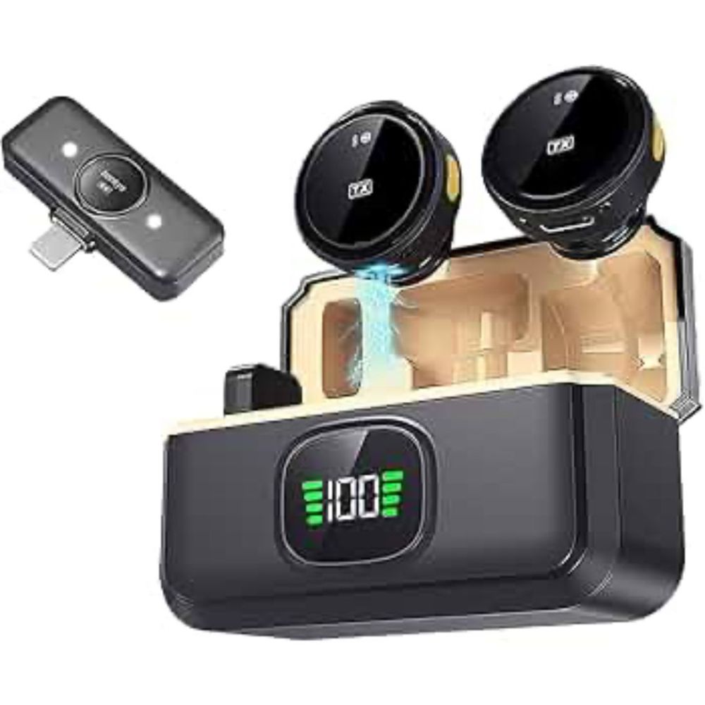 Micrófono Boton Inalámbrico Con Cancelación De Ruido Sx21