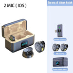 Micrófono Boton Inalámbrico Con Cancelación De Ruido Sx21