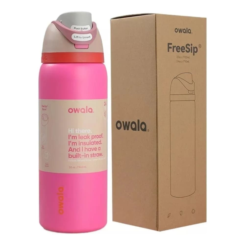 Owala Botella De Agua Aislada Termo De Acero Inoxidable