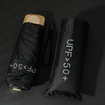 Paraguas Plegable Pequeño para Mujeres, Regalo de Moda, Mini Sombrilla Portátil para Hombres y Niñas, Paraguas de Bolsillo Ideal para Viajes