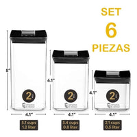 Recipientes herméticos