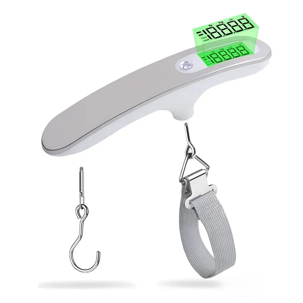 Bascula De Equipaje Balanza Digital Led Portatil 110Lb 50 Kg