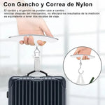 Bascula De Equipaje Balanza Digital Led Portatil 110Lb 50 Kg