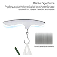 Bascula De Equipaje Balanza Digital Led Portatil 110Lb 50 Kg