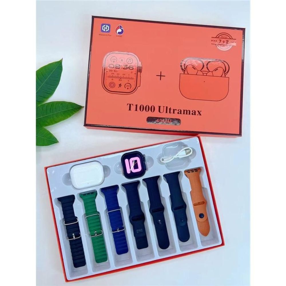 Kit de reloj inteligente smartwach más AirPods