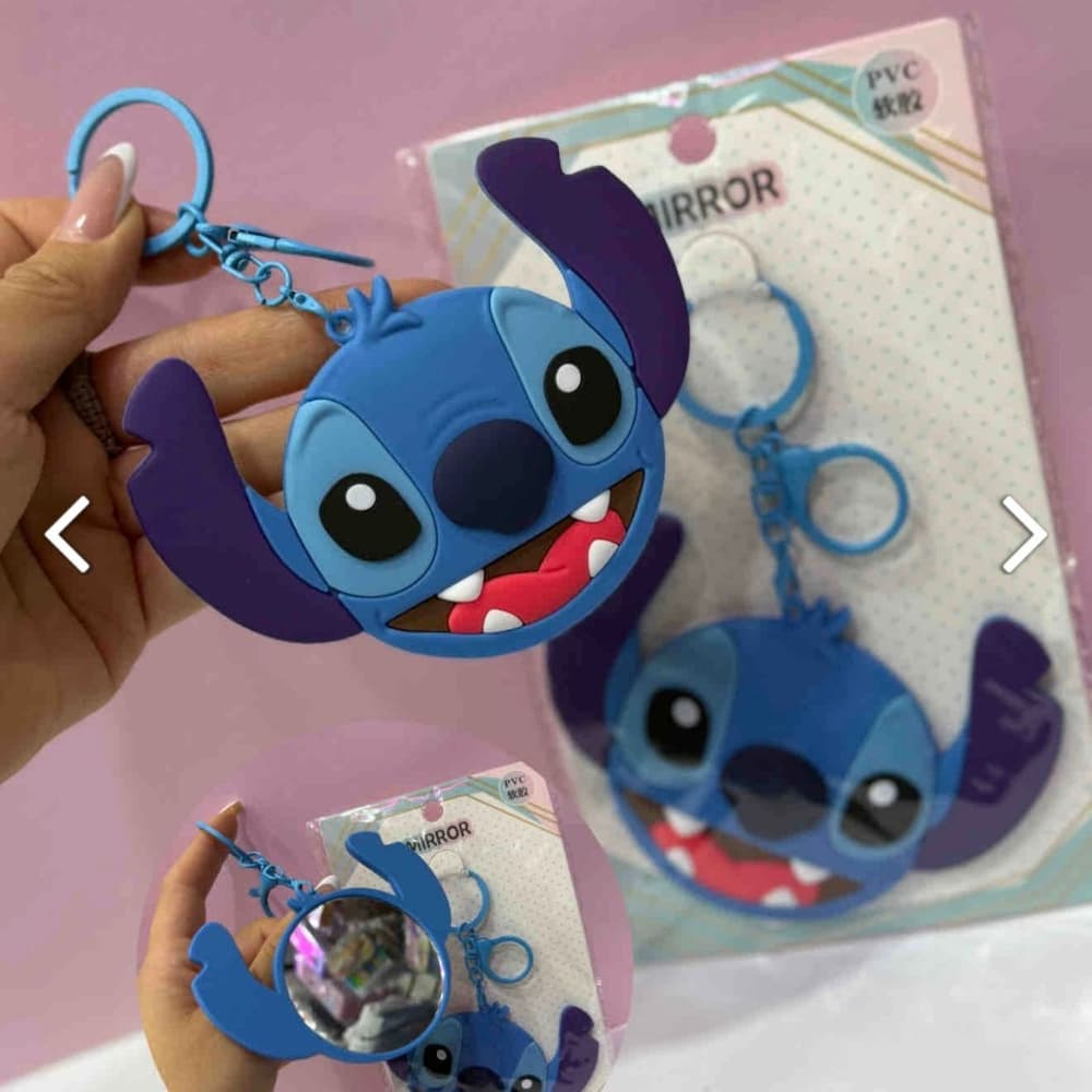 llavero espejo de Stitch